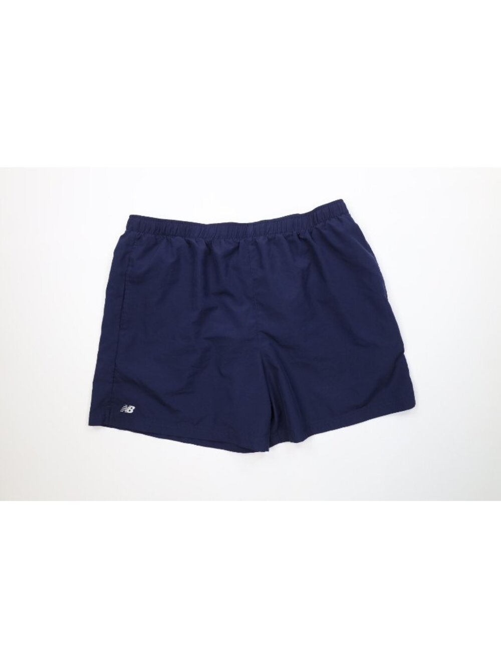 Vintage 90s Y2K New Balance Mens XL Reflective Lined Running Jogging Shorts Blue
